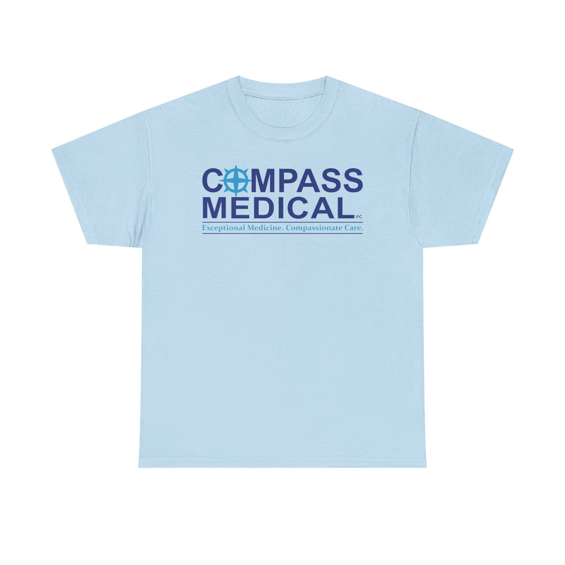 Load image into Gallery viewer, Compass Medical T-Shirt - Healthcare Industry Bankrupt Defunct Logo Tee
