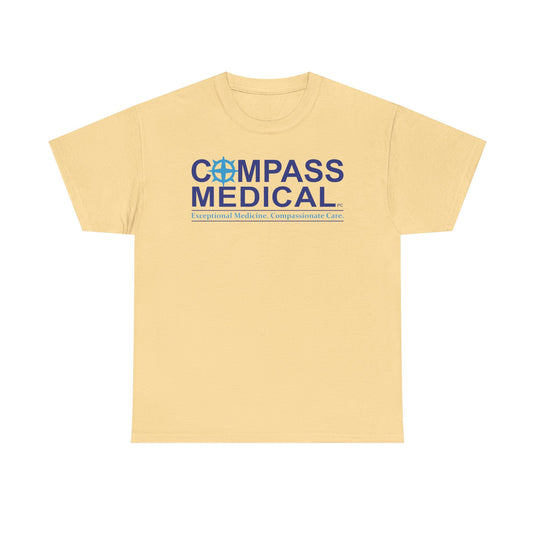 Compass Medical T-Shirt - Healthcare Industry Bankrupt Defunct Logo Tee