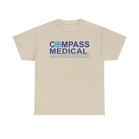 Compass Medical T-Shirt - Healthcare Industry Bankrupt Defunct Logo Tee
