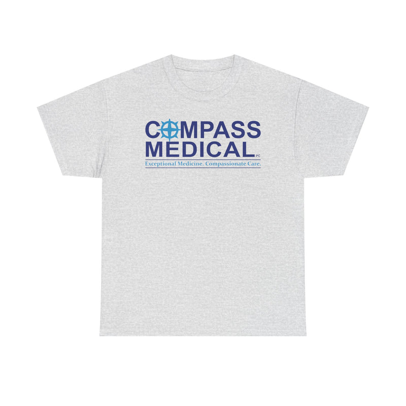 Load image into Gallery viewer, Compass Medical T-Shirt - Healthcare Industry Bankrupt Defunct Logo Tee
