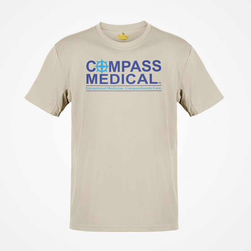 Load image into Gallery viewer, Compass Medical T-Shirt - Healthcare Industry Bankrupt Defunct Logo Tee
