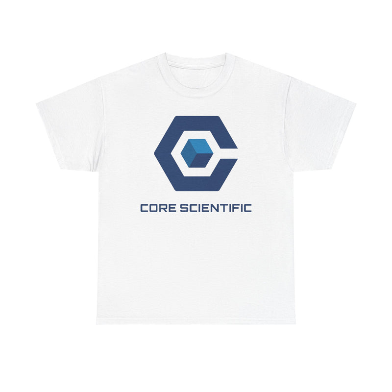 Load image into Gallery viewer, Core Scientific T-Shirt - Crypto Mining Industry Bankrupt Defunct Logo Tee
