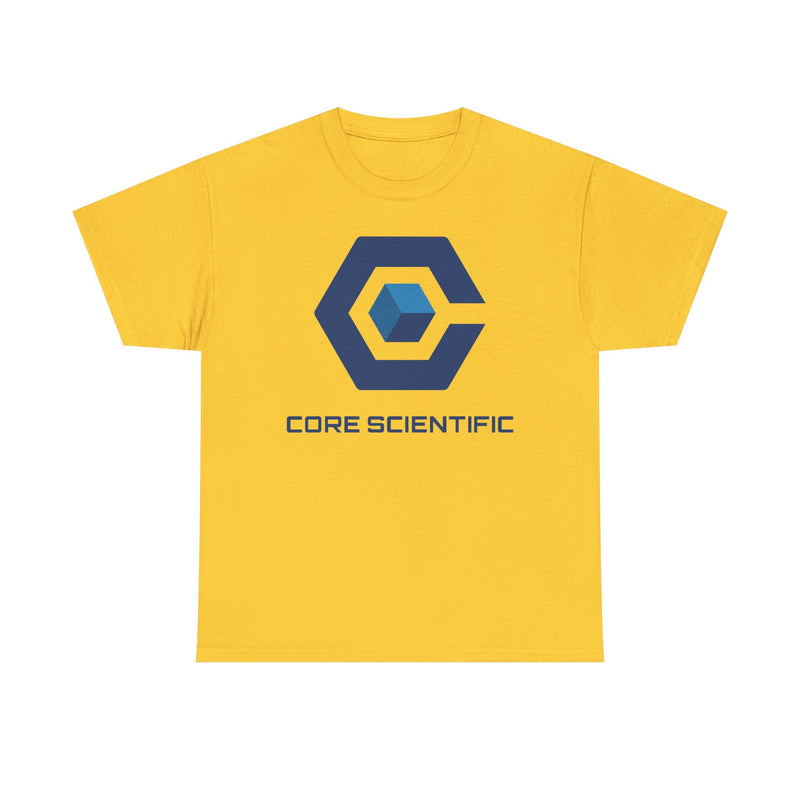 Load image into Gallery viewer, Core Scientific T-Shirt - Crypto Mining Industry Bankrupt Defunct Logo Tee
