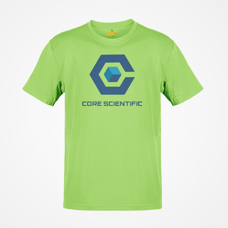 Load image into Gallery viewer, Core Scientific T-Shirt - Crypto Mining Industry Bankrupt Defunct Logo Tee
