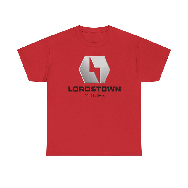 Load image into Gallery viewer, Lordstown Motors T-Shirt - Electric Vehicle Industry Bankrupt Logo Tee
