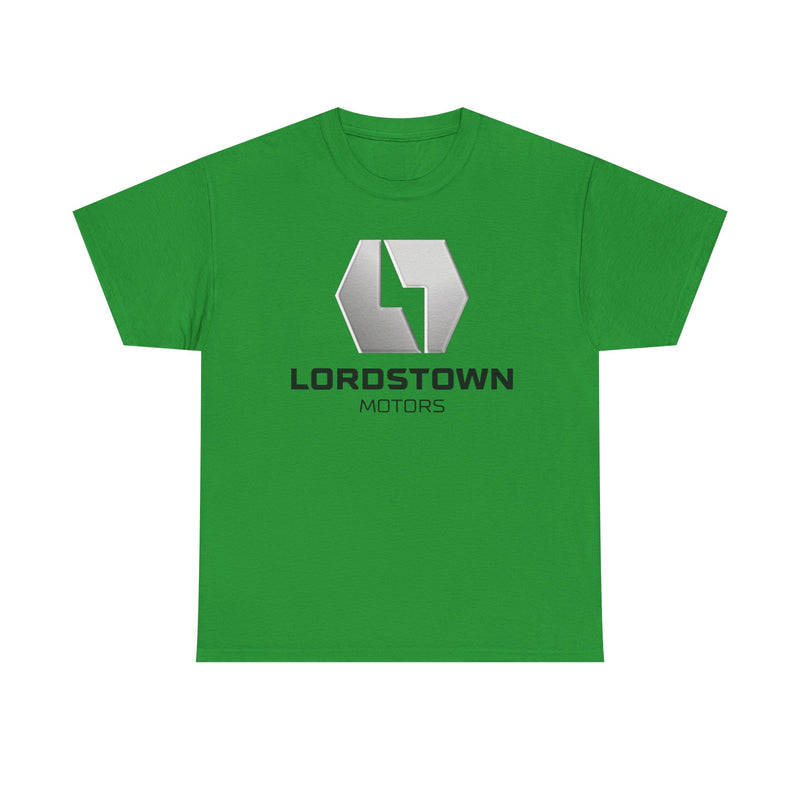 Load image into Gallery viewer, Lordstown Motors T-Shirt - Electric Vehicle Industry Bankrupt Logo Tee
