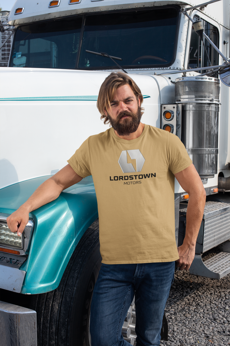 Load image into Gallery viewer, Lordstown Motors T-Shirt - Electric Vehicle Industry Bankrupt Logo Tee
