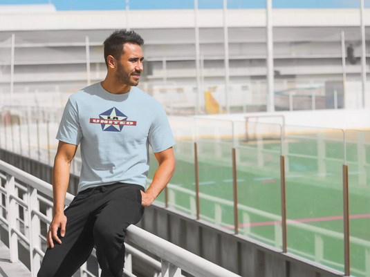 LA United Continental Indoor Soccer League California 1993 T-shirt