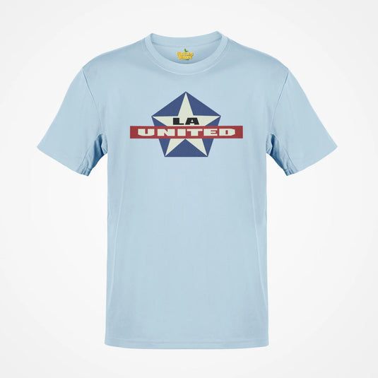 LA United Continental Indoor Soccer League California 1993 T-shirt