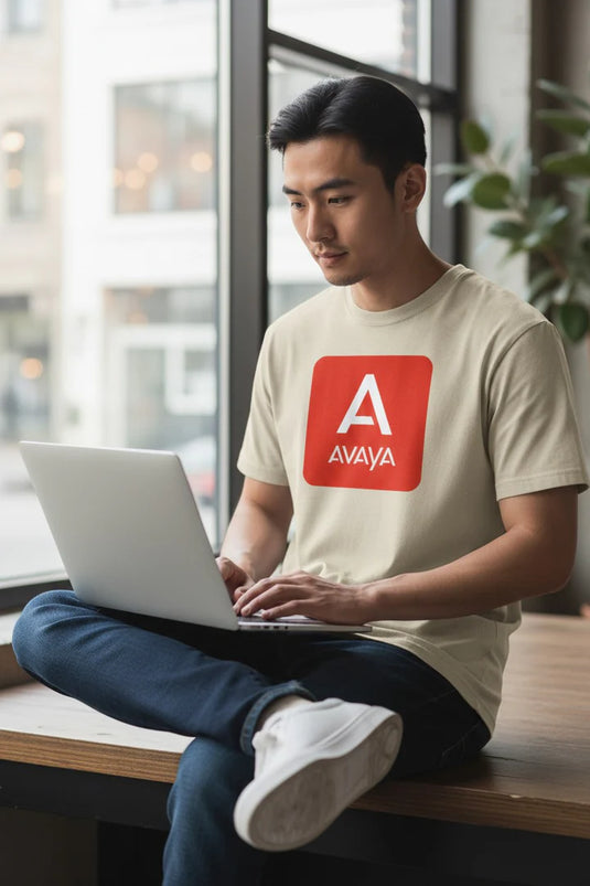 Avaya T-Shirt - Telecom Industry Bankrupt Logo Tee