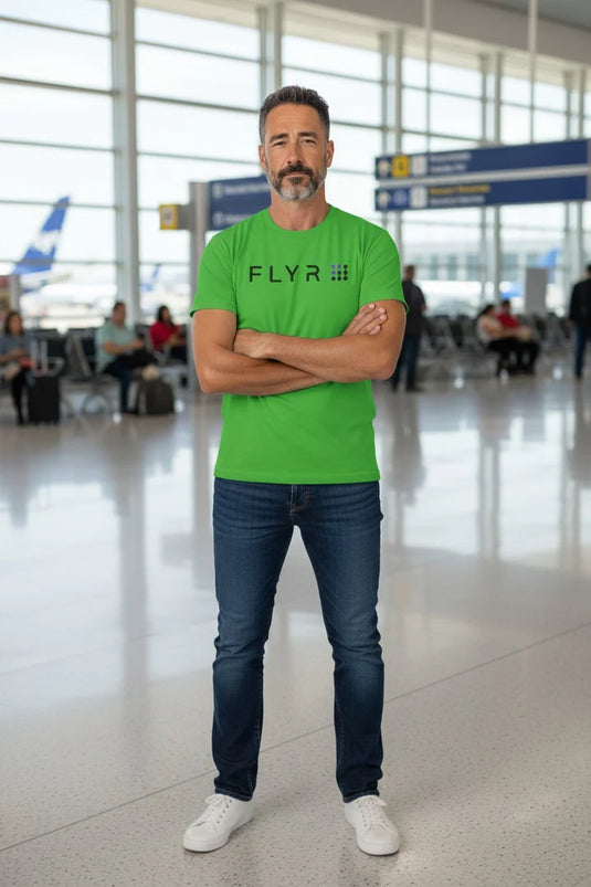FLYR T-Shirt - Airline Industry Bankrupt Logo Tee