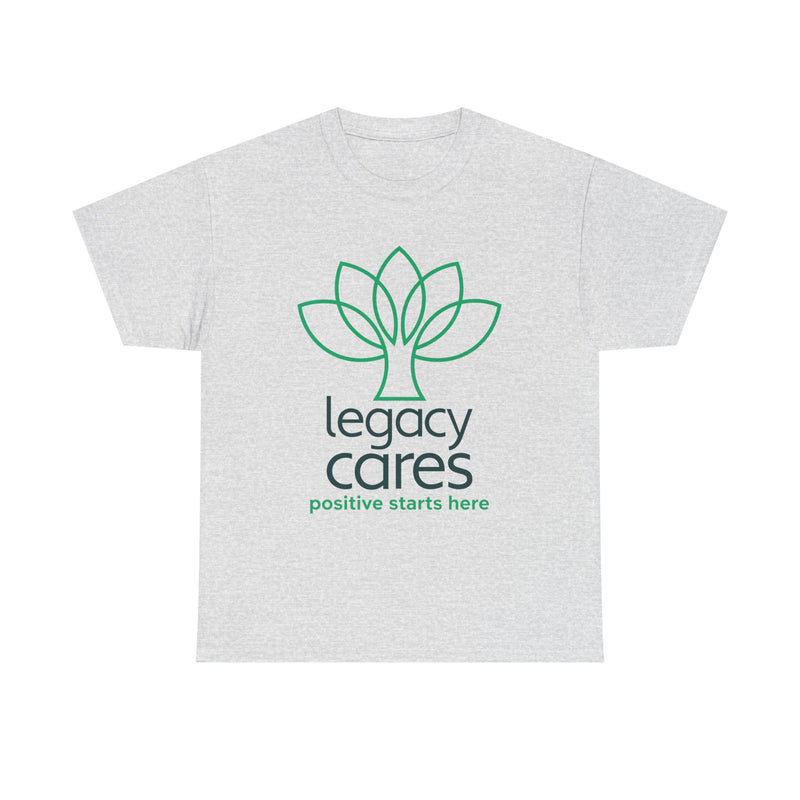 Load image into Gallery viewer, Legacy Cares T-Shirt - Nonprofit Sports Industry Bankrupt Logo Tee
