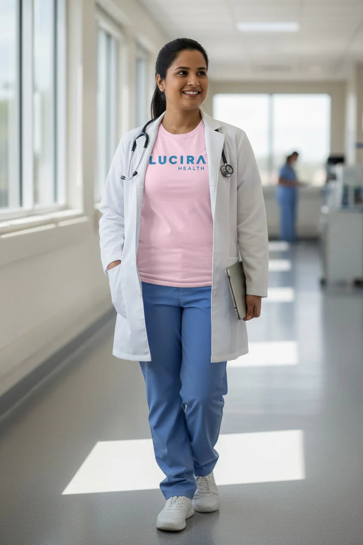 Load image into Gallery viewer, Lucira Health T-Shirt - Medical Diagnostics Industry Bankrupt Logo Tee
