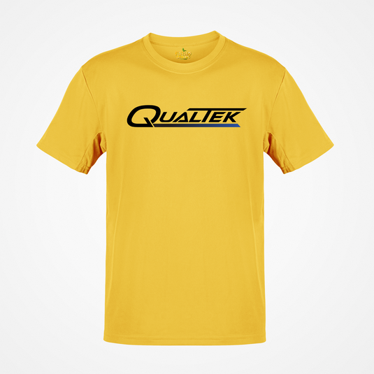 QualTek Services T-Shirt - Telecom Services Industry Bankrupt Logo Tee