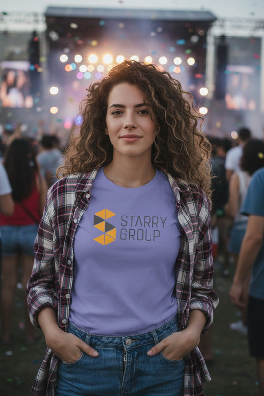 Starry Group T-Shirt - Wireless Internet Industry Bankrupt Logo Tee