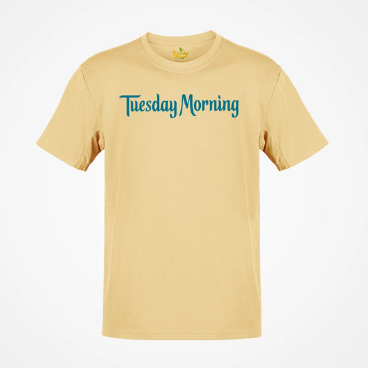 Tuesday Morning T-Shirt - Discount Retail Industry Bankrupt Logo Tee