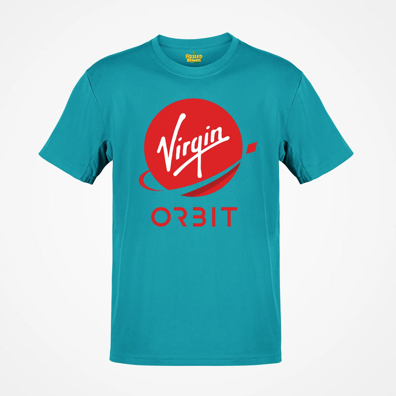 Load image into Gallery viewer, Virgin Orbit T-Shirt - Commercial Space Launch Industry Bankrupt Logo Tee
