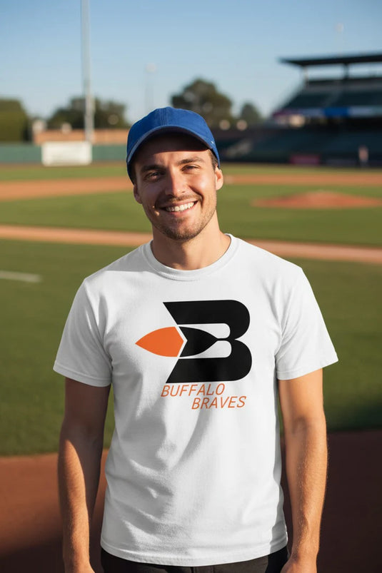 Buffalo Braves Basketball Nostalgic Retro Logo T-shirt