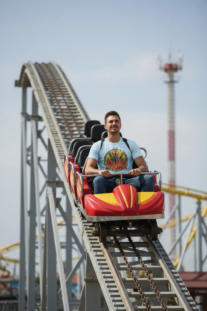 Load image into Gallery viewer, Mantis Roller Coaster 1996 Cedar Point Amusement Park Ohio T-shirt
