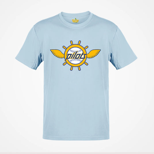 Seattle Pilots Gold Logo Nostalgic Retro Baseball Team T-shirt