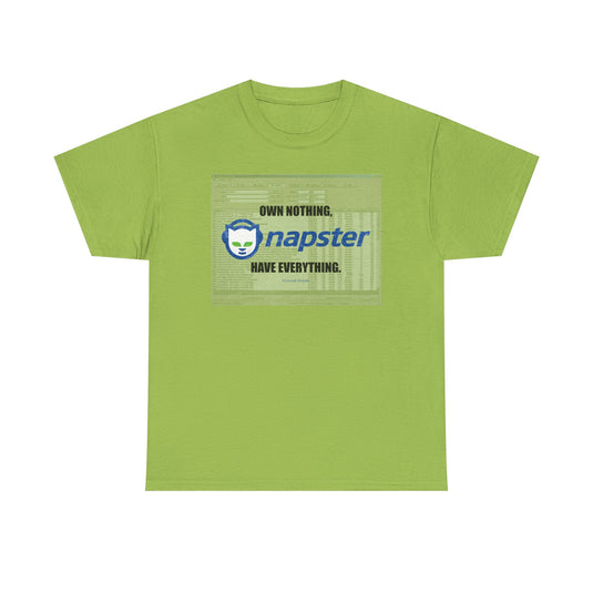 Napster Own Nothing Have Everything Nostalgic Logo T-shirt