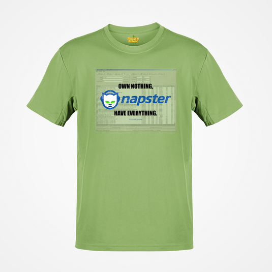 Napster Own Nothing Have Everything Nostalgic Logo T-shirt