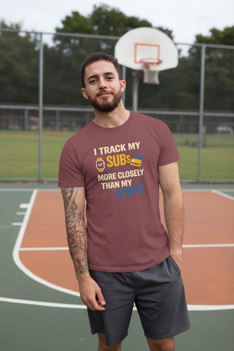 Load image into Gallery viewer, Track Credit Card Subs Steps Points Miles Travel T-shirt
