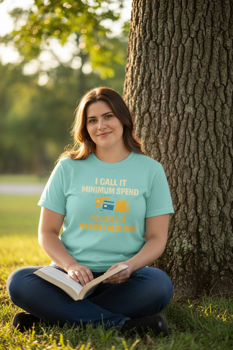 Load image into Gallery viewer, We Don't Need That Funny Credit Card Points Miles Travel T-shirt
