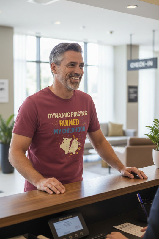 Dynamic Pricing Credit Card Points Miles Travel T-shirt