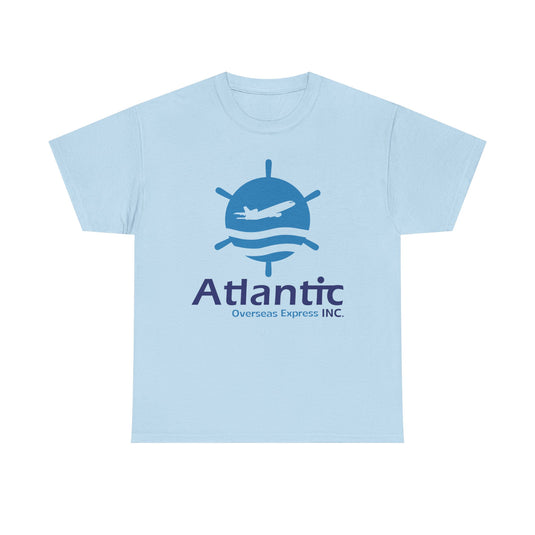 Atlantic Overseas Express T-Shirt - Shipping Logistics Logo Tee