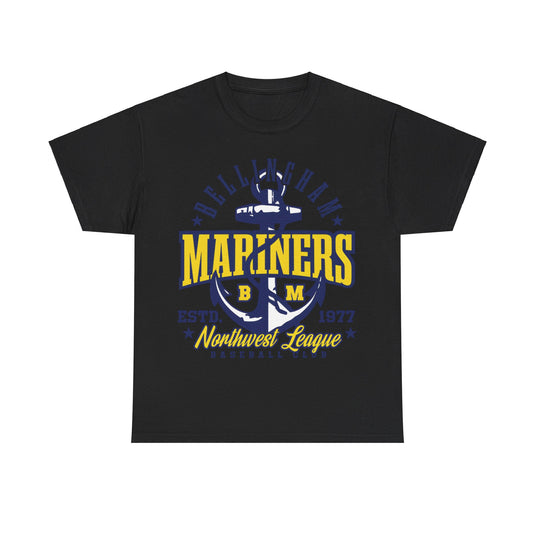 Bellingham Mariners Est 1977 Washington Baseball T-shirt