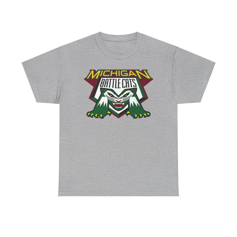 Load image into Gallery viewer, Michigan Battle Cats Midwest League 1995-2002 Baseball T-shirt
