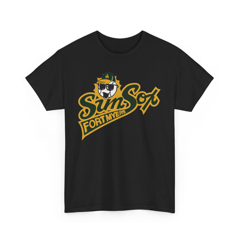 Load image into Gallery viewer, Fort Myers Sun Sox Florida Senior Basketball 1989-1990 T-shirt
