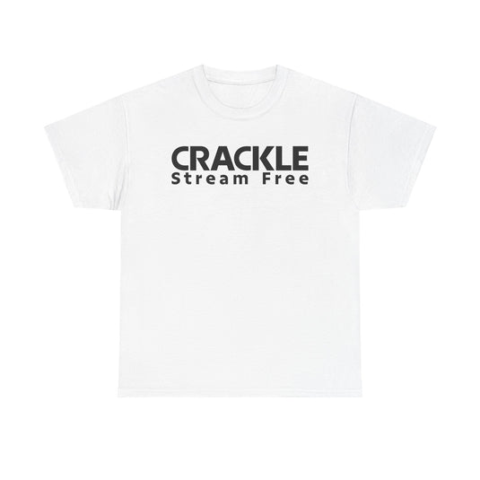 Crackle T-Shirt Defunct Streaming Service Stream Free Entertainment Platform Tee