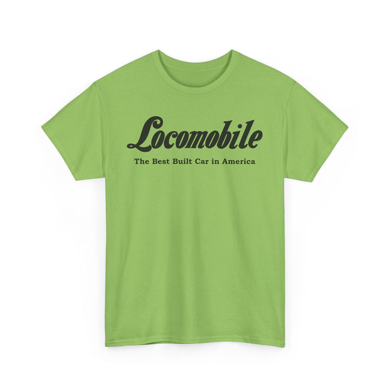Load image into Gallery viewer, Locomobile The Best Built Car in America Vintage Script T-shirt
