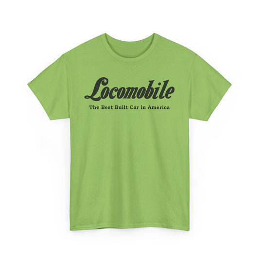 Locomobile The Best Built Car in America Vintage Script T-shirt