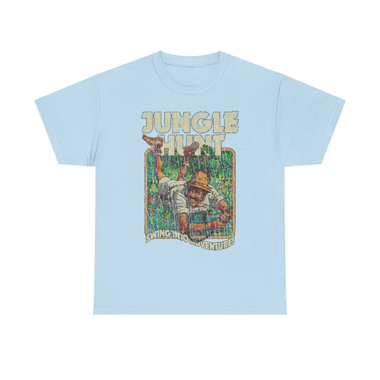 Jungle Hunt Swing Into Adventure 1982 Video Game T-shirt