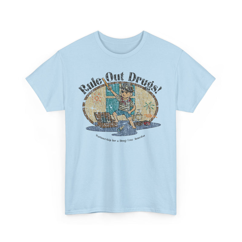 Load image into Gallery viewer, Rule Out Drugs 1986 Political Drug-free T-shirt
