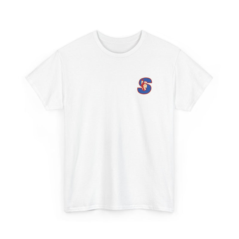 Load image into Gallery viewer, Springfield Indians Hockey Team Nostalgic 2 sided T-shirt
