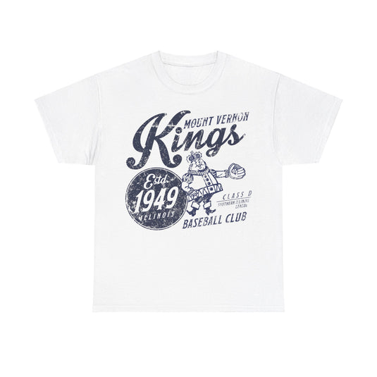 Mount Vernon Kings Est 1949 Illinois Baseball T-shirt