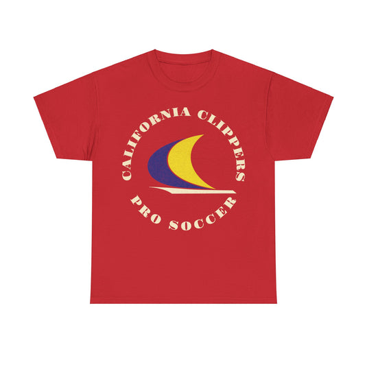 California Clippers NPSL Soccer Retro Nostalgic T-shirt