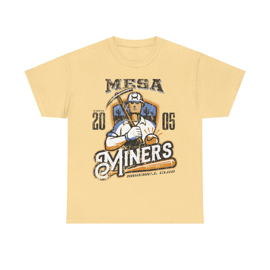 Mesa Miners Est 2005 Arizona Baseball Team T-shirt