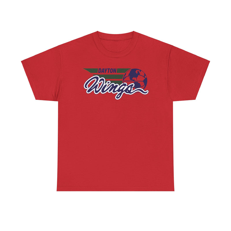 Load image into Gallery viewer, Dayton Wings Ohio World Basketball League 1991-1992 T-shirt
