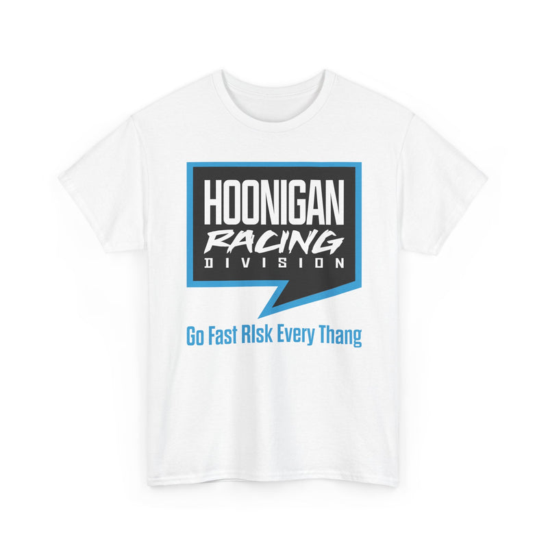 Load image into Gallery viewer, Hoonigan Racing Division T-Shirt Go Fast Risk Every Thang Defunct Motorsports Brand Tee
