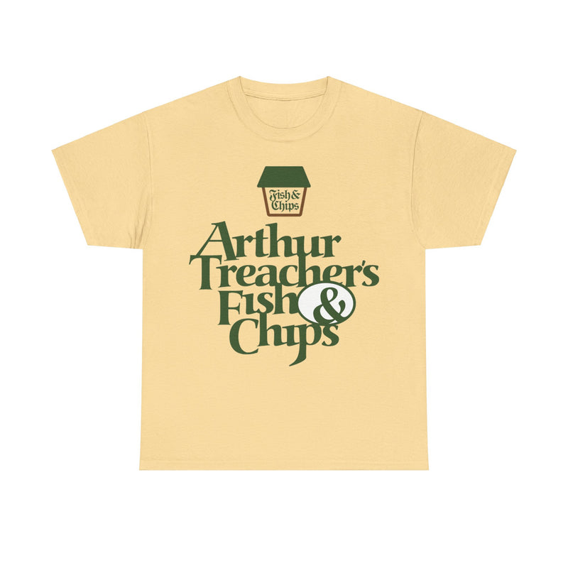 Load image into Gallery viewer, Arthur Treachers Fish Chips Restaurant T-shirt
