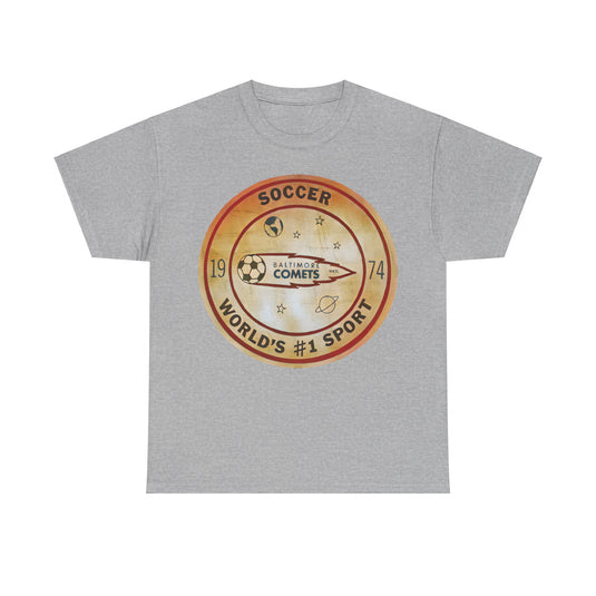 Baltimore Comets Est 1974 Maryland Soccer Team T-shirt