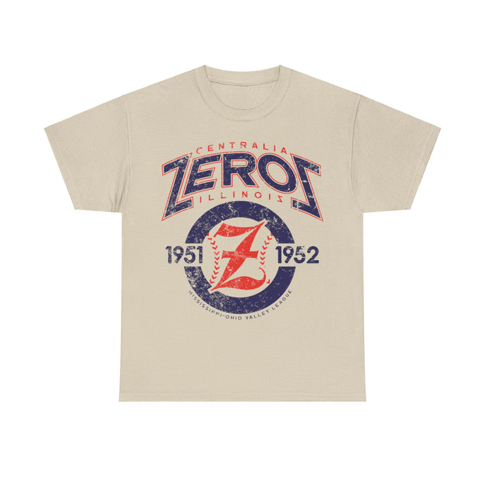 Centralia Zeros Est 1951 Illinois Baseball Team T-shirt