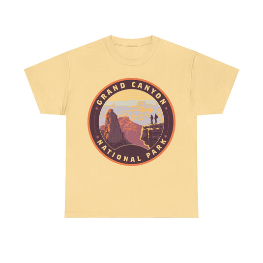 Grand Canyon National Park Arizona Round Logo T-shirt