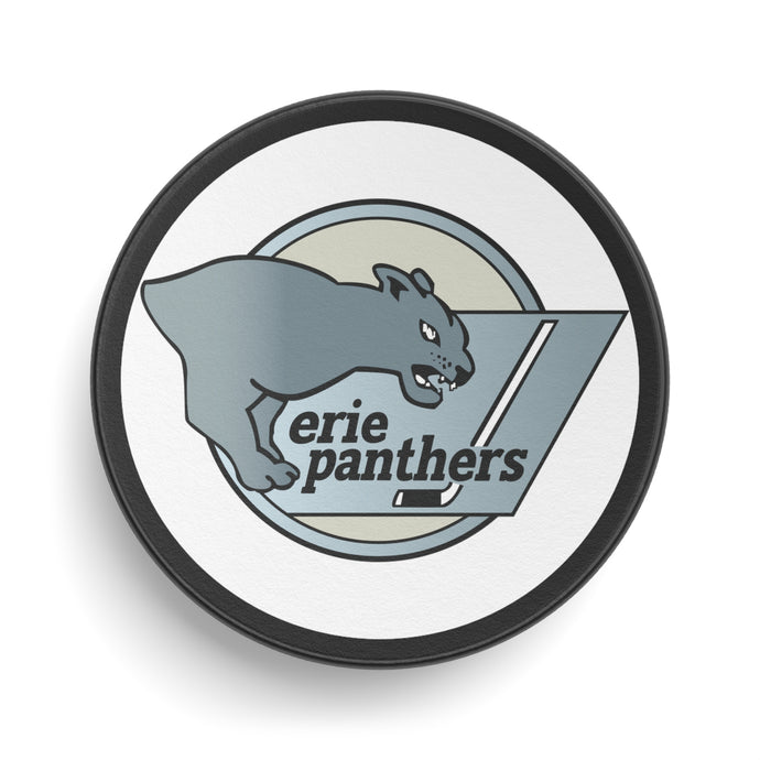 Erie Panthers East Coast League Pennsylvania 1988-1996 Hockey Puck