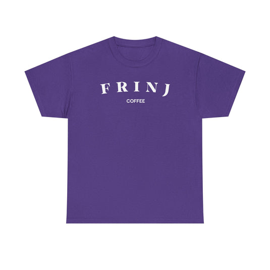 Frinj Coffee T-Shirt Defunct Coffee Company Bankrupt Logo Tee